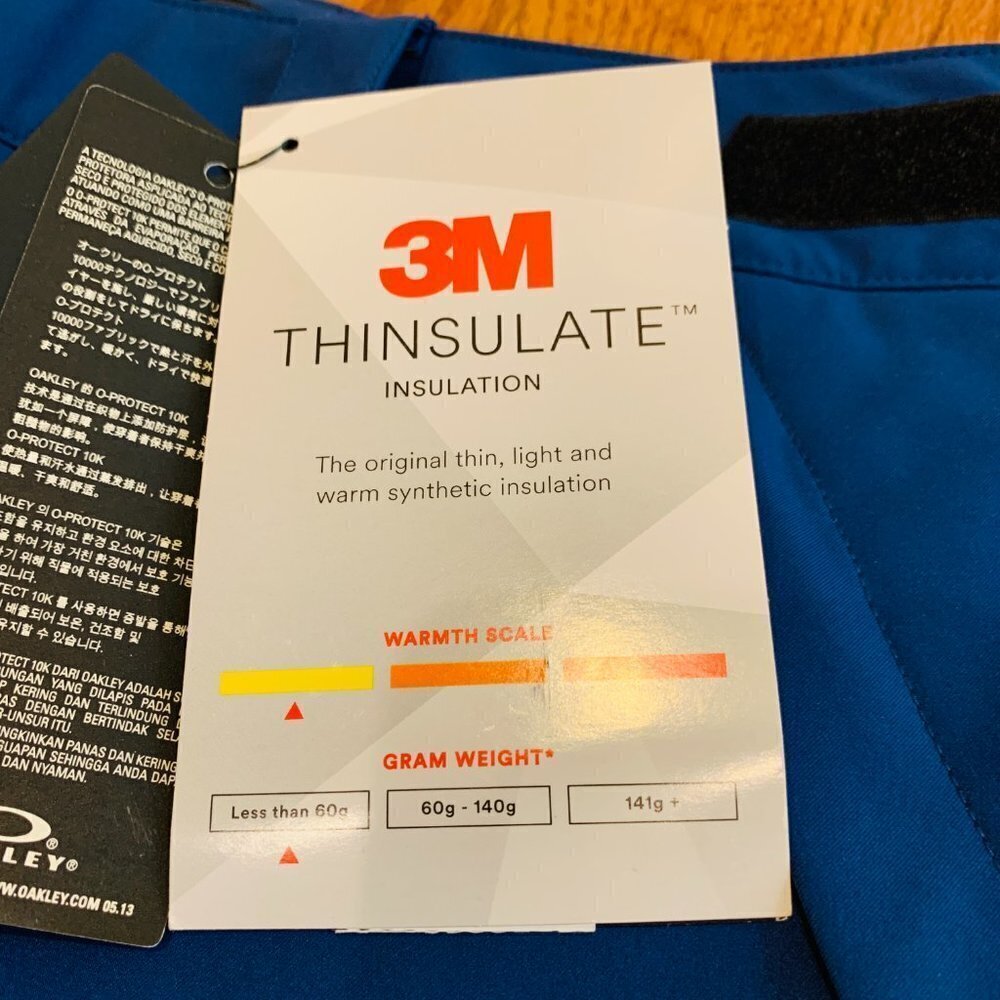 BRAND NEW Oakley Men's Sli Insulated Pants 10K/2L SKI SNOW BOARD PANTS XL - Picture 9 of 15